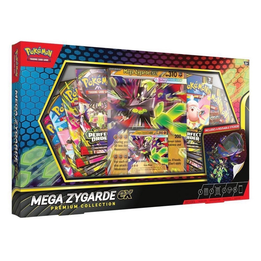 Pokémon Trading Card Game: Mega Zygarde EX Premium Collection 8 Booster Packs